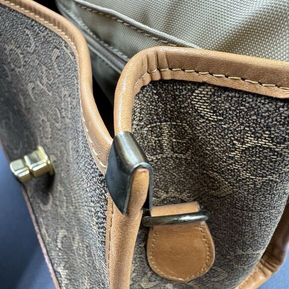 EL PORTAL Medium Leather-Trim Hand Bag – Used, No Strap. - Picture 14 of 16